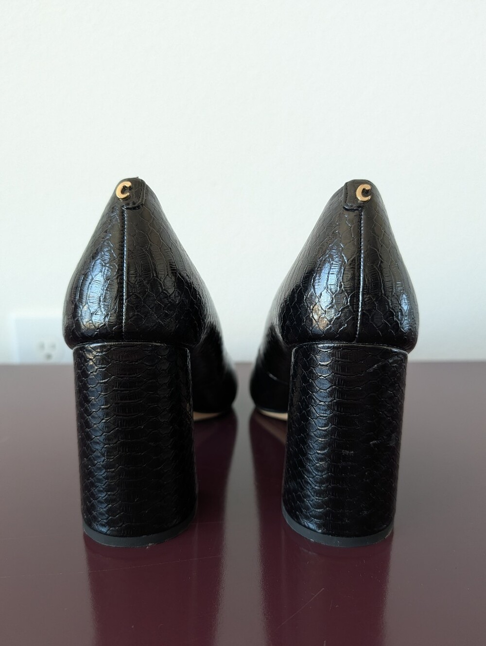 Circus By Sam Edelman Croc Print Heels - Picture 4 of 7